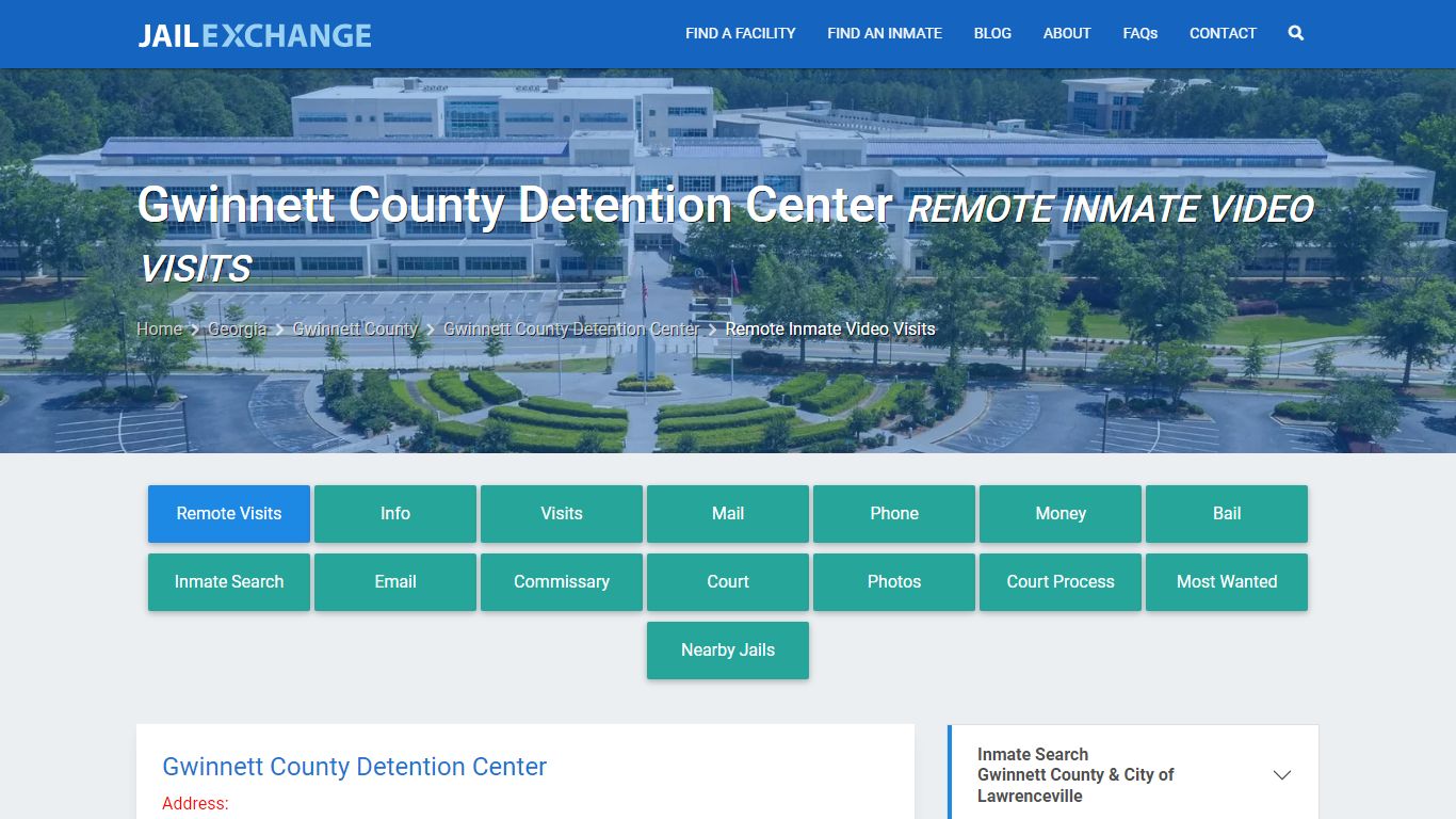 Video Visitation - Gwinnett County Detention Center, GA - Jail Exchange